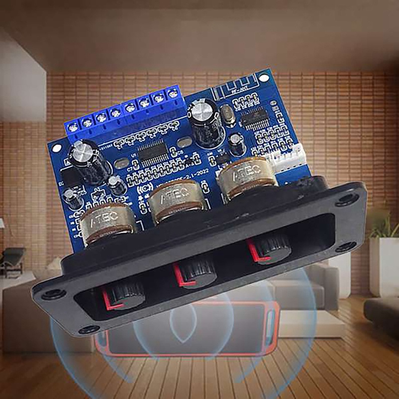 Bảng Mạch Khuếch Đại Âm Thanh 2.1 Kênh bluetooth 5.0 2x25w + 50w Chuyên Dụng
