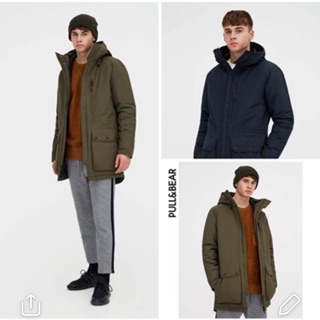 áo parka pull bear nam