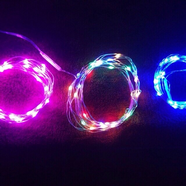 Đèn led đom đóm, led fairylight dài 3m 30 bong trang trí