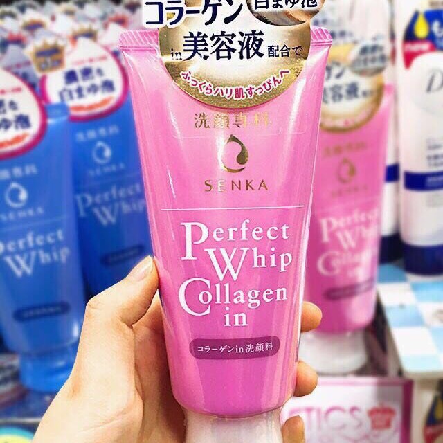 Sữa rửa mặt collagen SENKA