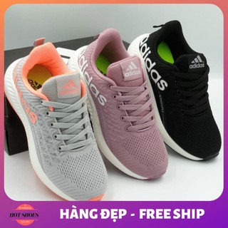[TẶNG TẤT XỊN 35K] Giày thể thao nữ hàng cao cấp cực nhẹ, êm chân, lên phom đẹp. Giày sneaker nữ giá rẻ nhất vbb