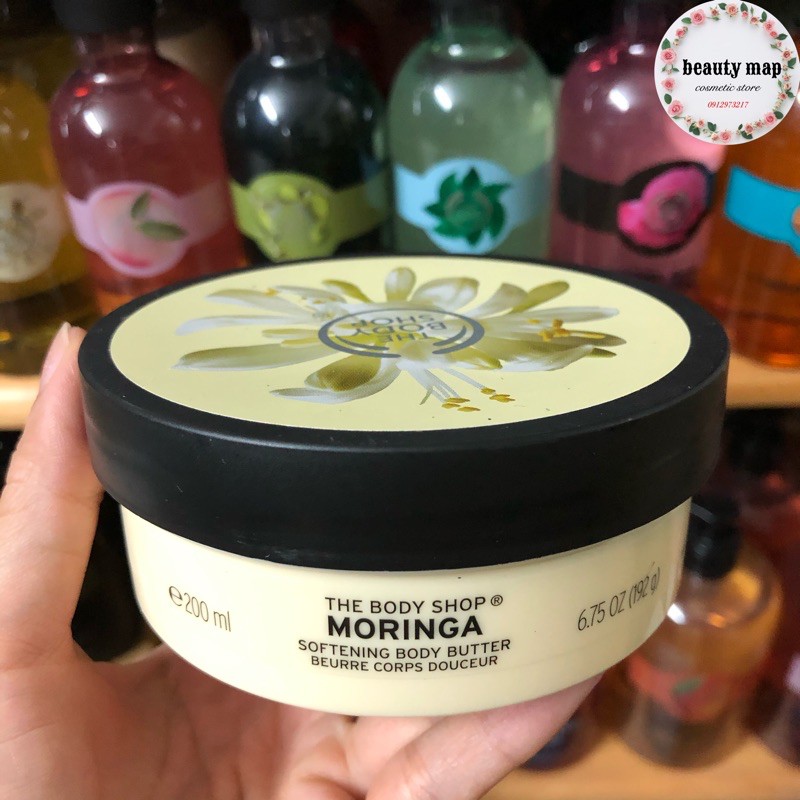 (UK) Bơ dưỡng thể The Body Shop Moringa Body Butter 200ml