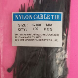 Bịt 100 sợi dây rút nhựa (3 x 100) mm