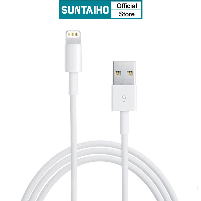 Cáp sạc nhanh SUNTAIHO 1M/2M/3M cho điện thoại iPhone 12 Pro Max 12 Mini 6 6S X XR XS MAX