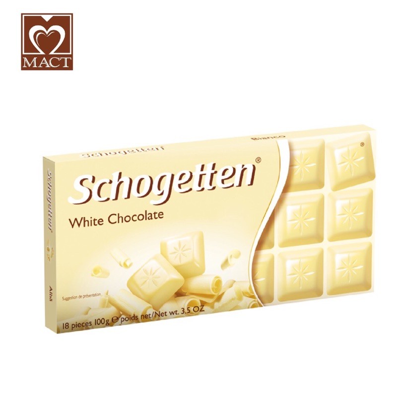 Socola Schogetten Trắng ,Xanh