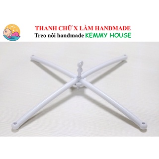 Thanh chữ X (chữ thập) làm đồ chơi treo nôi, móc thú