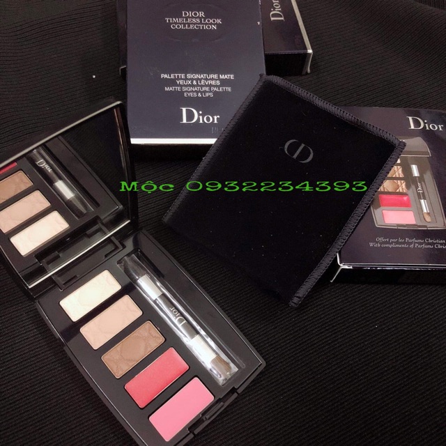 Bảng mắt và son mini Dior sang chảnh
