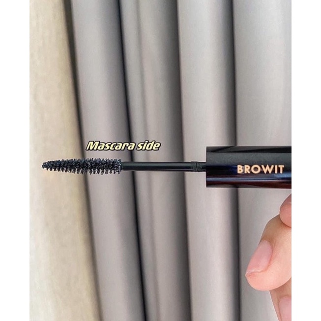 MASCARA VÀ KẺ MẮT BROWIT BY NONGCHAT 2 IN 1