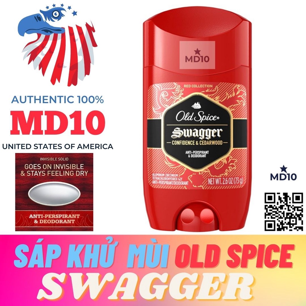 Lăn Khử Mùi Old Spice Swagger Made in USA - MD10 Shop