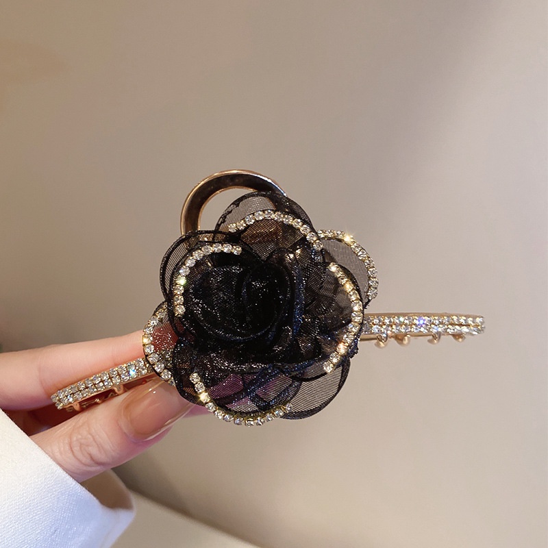 Kẹp Tóc Hình Hoa Cỡ Lớn Thời Trang Mùa Hè Xinh Xắn Cho Nữ