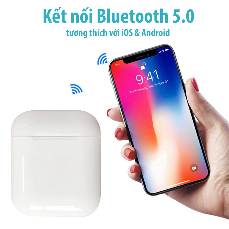 Tai Nghe Bluetooth i11 🔥 Giá Rẻ 🔥 Cảm Ứng Chạm Trực Tiếp Trên Tai Nghe Không Dây Nhét Tai Sành Điệu