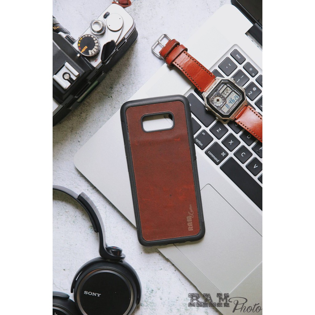 Ốp Lưng Da Bò Chống Sốc Cho Samsung Note 8 RAM Leather
