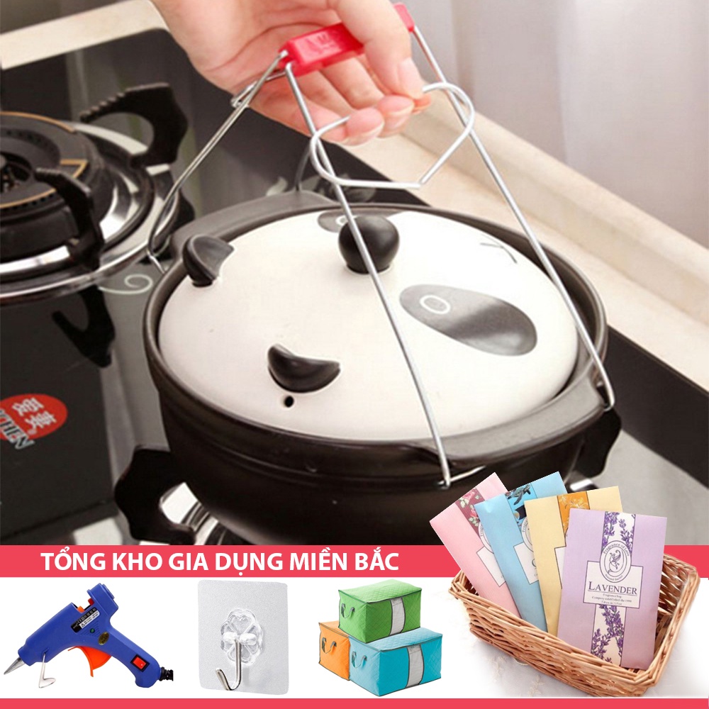 [Tổng Kho Sỉ] Kẹp Inox Gắp Thức Ăn Nhà Bếp, Nhà Hàng V6 Mới Về - TAY CẦM TRÁI TIM, Dụng Cụ Gắp Đá, Cây Gắp Đồ Nóng