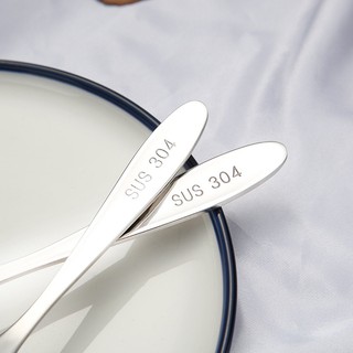 Muỗng ăn cơm phở inox 304 cao cấp sáng bóng có 3 kích thước