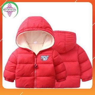 Áo khoác cho bé , áo khoác phao cho bé, áo khoác trẻ em gấu cho bé size 7-25kg