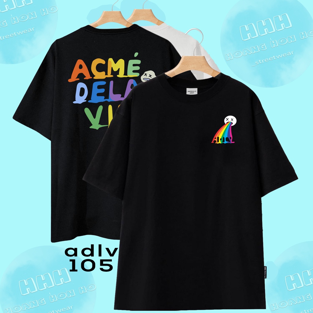 [Xịn Dày] Áo thun ADLV 350g Đen Full Tag Bọc Dày 350g, Full Mẫu, 102-108 - Streetwears SG - Link 5