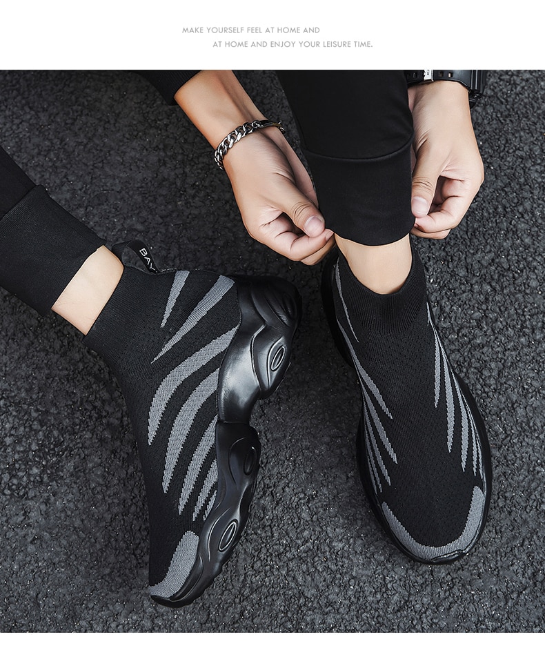 Giày thể thao cổ cao thời trang năng động size 35-47