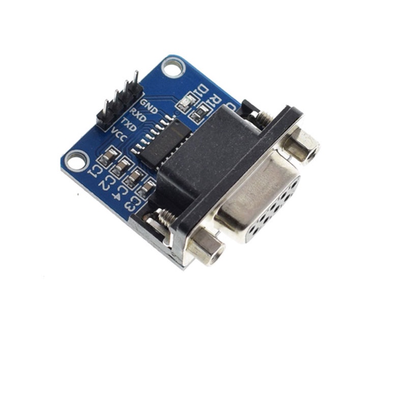 Mô Đun Chuyển Đổi Max3232 RS232 Sang TTL DB9 Kèm 4 Dây Cáp
