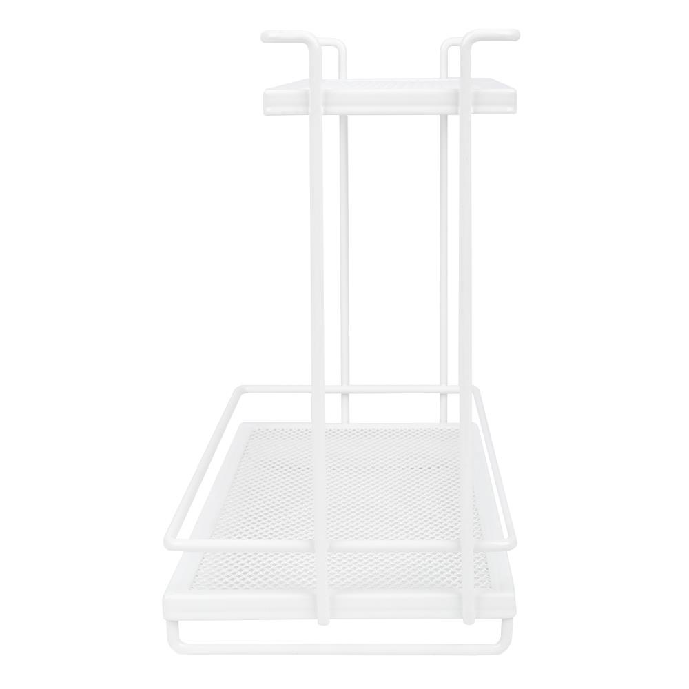 HomeBase KECH Kệ bếp 2 tầng bằng thép sơn mạ Thái Lan W31xD13xH23cm màu trắng