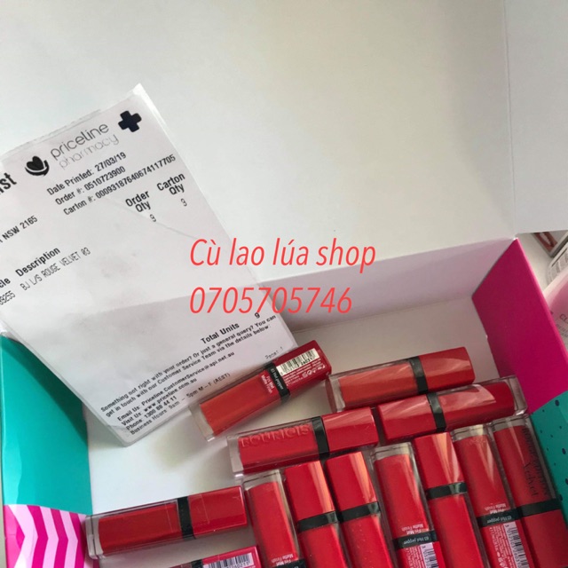 Son VEVET Chính hãng ( xách tay)