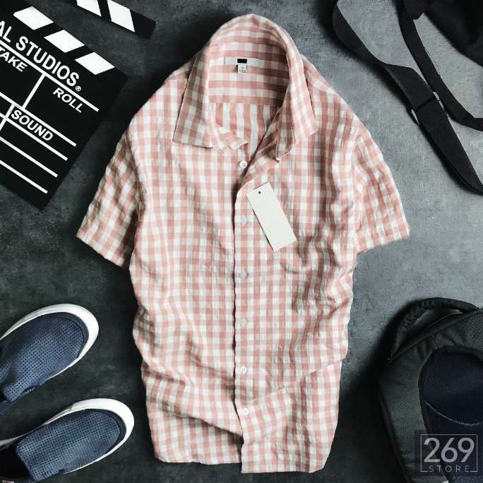 ÁO SƠ MI NGẮN TAY NAM LINEN VNXK CARO NHỎ FULL MÀU CỰC TRẺ TRUNG [HÌNH THẬT 100%] | BigBuy360 - bigbuy360.vn