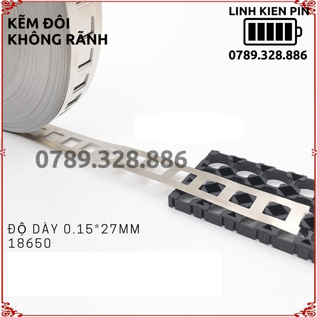 Kẽm đôi 2P mạ Niken bóng đẹp 0.15*25,5*18.5mm ,0.2*25.5*18.5mm, 0.2*27.20.2mm