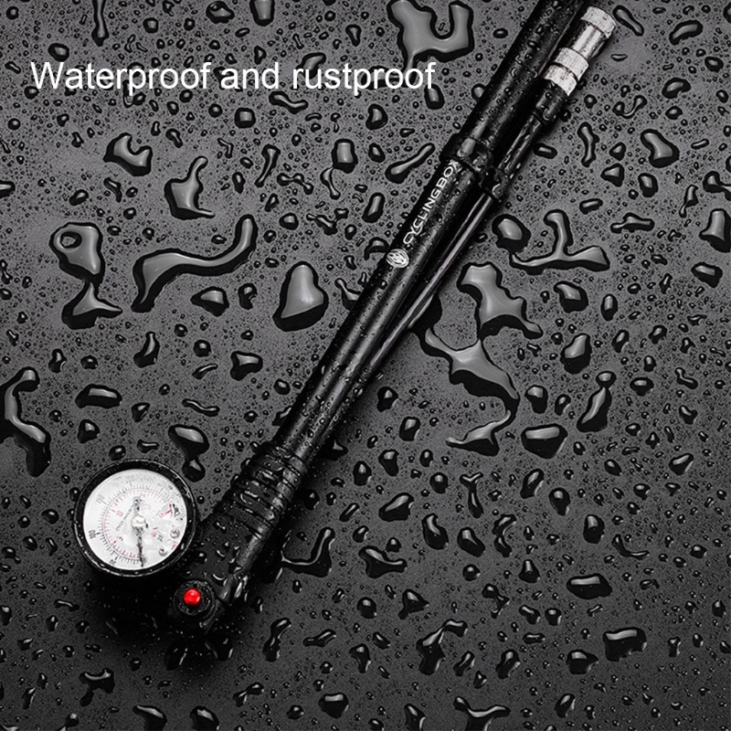 QQ Phụ Kiện Bơm Hơi Phuộc Trước / Sau 300 PSI Chuyên Dụng Cho Xe Đạp