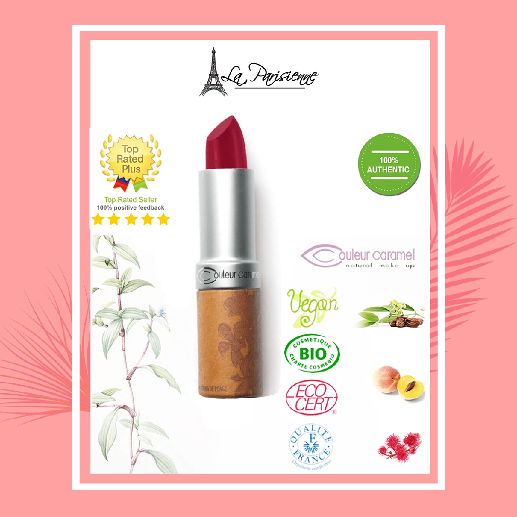 Son lì hữu cơ Pháp Couleur Caramel