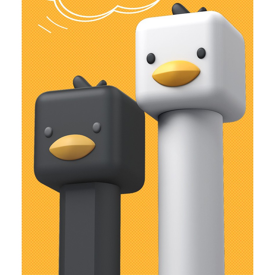 Ốp silicon bảo vệ cho bút Apple Pencil 1/ 2 Hình Chú Vịt Cute Duck