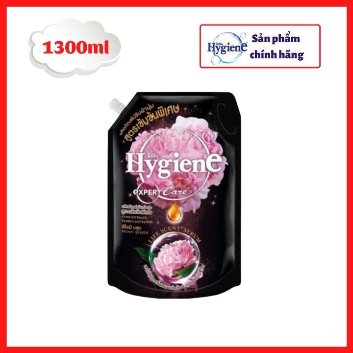 Nước xả vải đậm đặc Hygiene 1300ml/túi - Nước xả vải được ưa chuộng tại Thái Lan - Tomchuakids