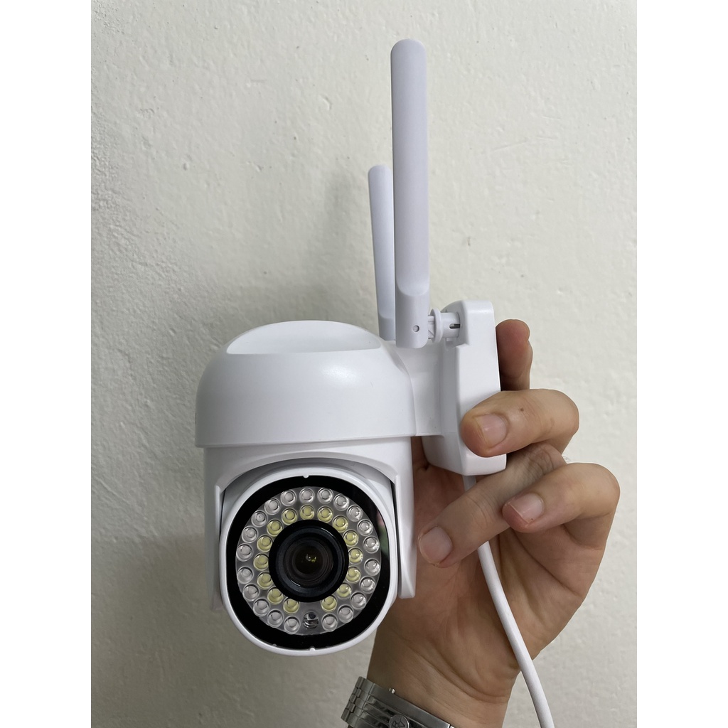 Camera Wifi IP Yoosee 5.0Mpx FULL HD siêu nét 2 râu 36 led Chuyên dụng ngoài trời xoay 360 đàm thoại 2 chiều BH 2 năm