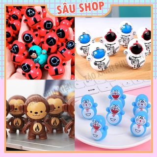 Lật Đật Squid Game Mini, Đồ Chơi Cute Dễ Thương Giá Rẻ - Sâu Shop