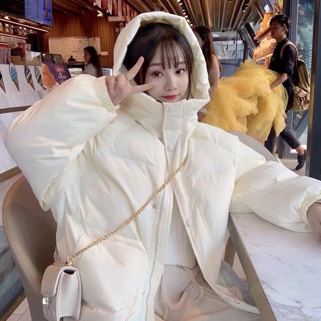 ❤️(Sẵn Hồng + Trắng) Áo Phao OverSize siêu nhẹ form Hàn màu cực xinh xẻo 💕 Hàng order cao cấp | BigBuy360 - bigbuy360.vn