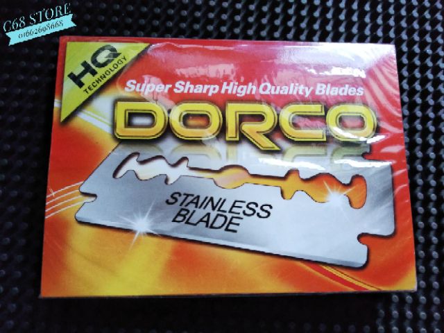 Vỉ 100 lưỡi lam DORCO chính hãng 3 phiên bản tùy chọn