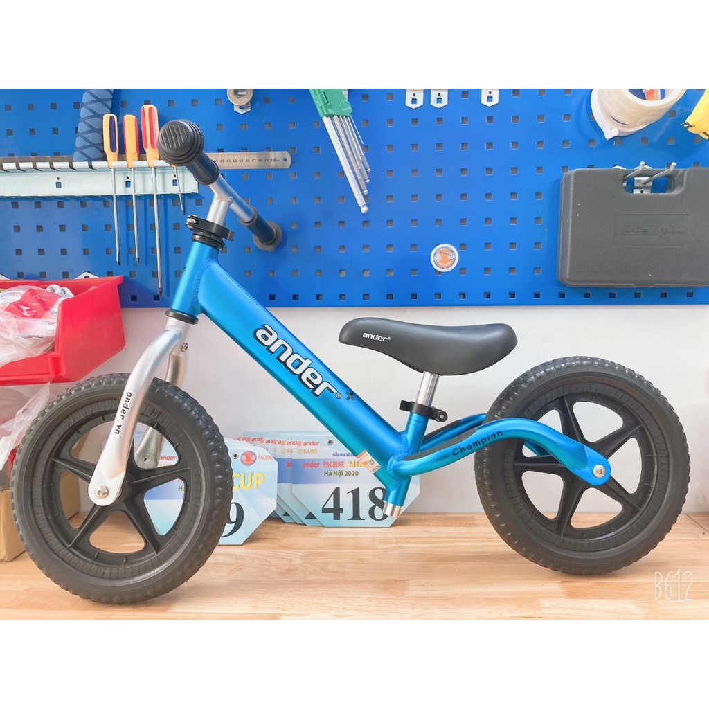 [QUÀ TẶNG MŨ BẢO HỘ SARO 290K] ANDER - Xe Thăng Bằng Ander Plus - Pushbike / Balance Bike - PACBIKE VN