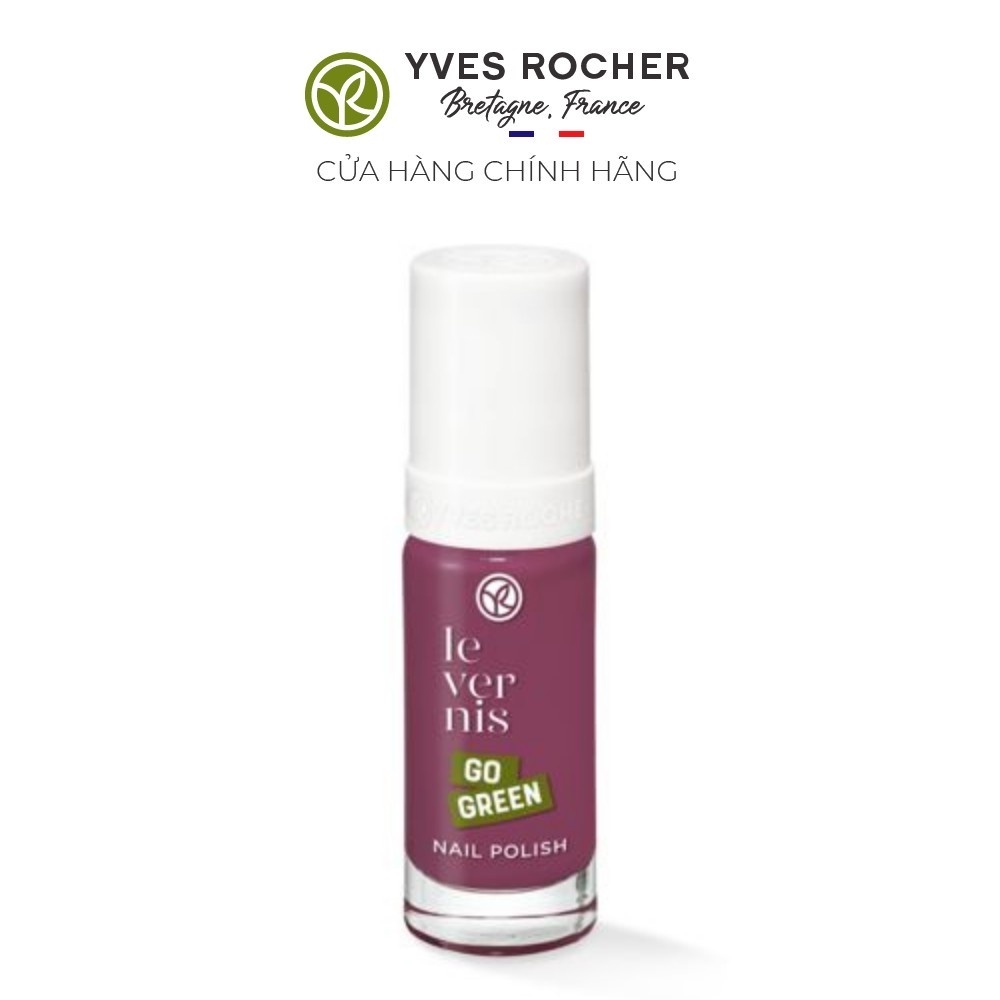 Sơn móng tay Yves Rocher GO GREEN NAIL POLISH 5ML - 02 HYDRANGEA PINK