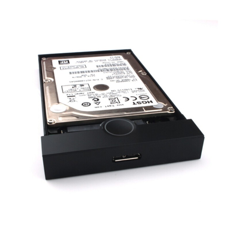 Box ổ cứng di động SSK SHE090 chuẩn 3.0 - thiết kế đơn giản gọn nhẹ (đen)