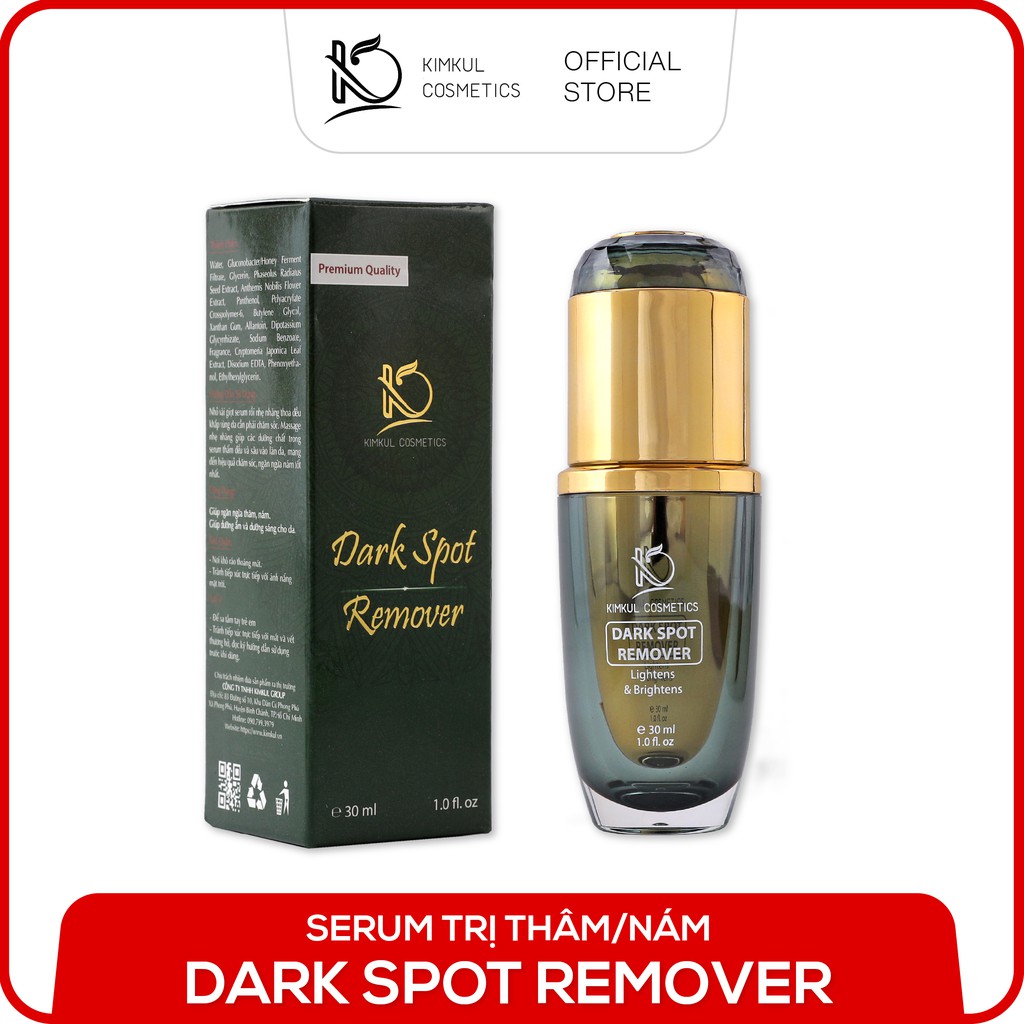 Serum giảm thâm xóa nám KimKul Dark Spot Remover 30ML - Huyết thanh xóa tan nám phục hồi da thâm xạm