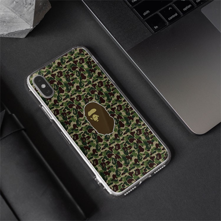 Ốp lưng logo BAPE KOOL ngầu cho Iphone 5 6 7 8 Plus 11 12 Pro Max X Xr BAPPOD00185