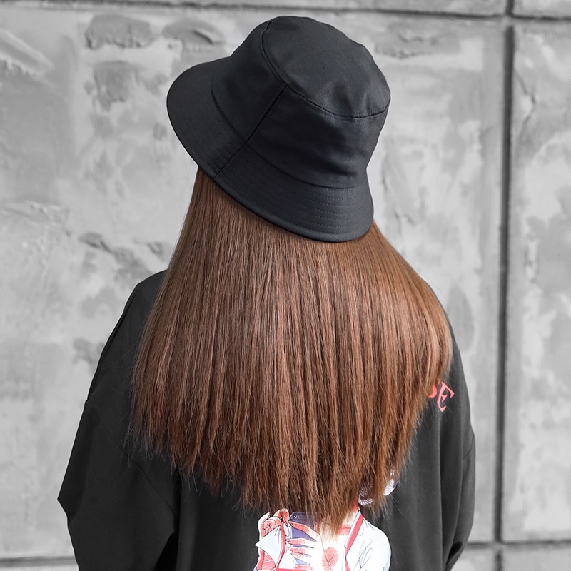 Mũ bucket vành tròn tai bèo trơn 1 mặt dành cho nam nữ phong cách unisex