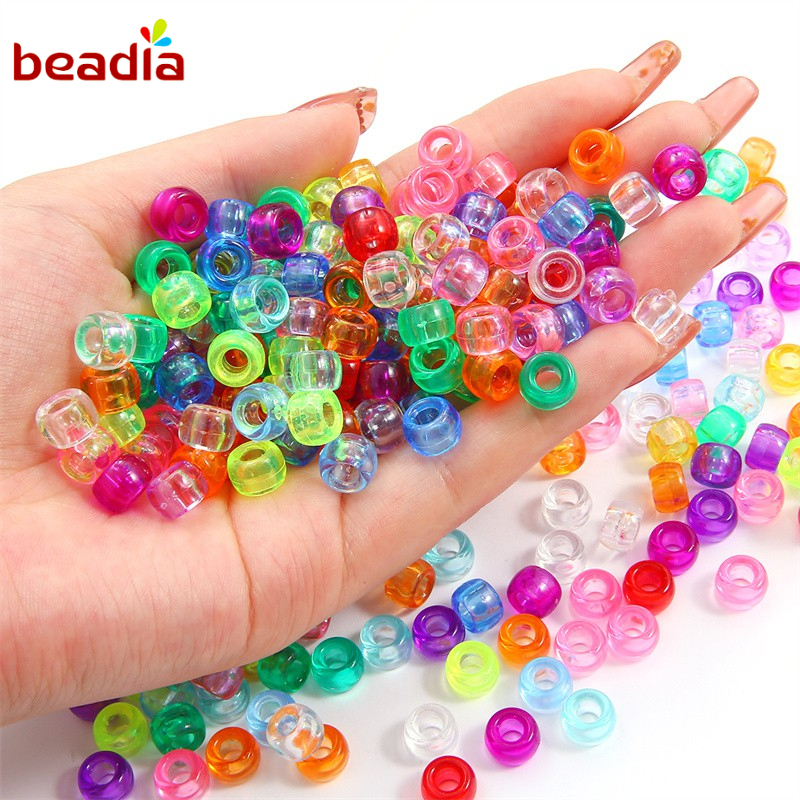 Set 100 hạt nhựa acrylic Beadia làm trang sức