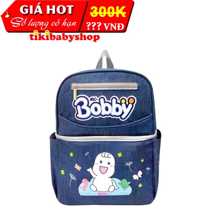 Balo bỉm sữa Bobby 2 tầng đa năng