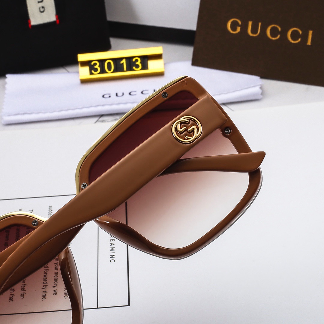 Gucci Kính râm 2021 kính chống tia UV phân cực mới của nam và nữ ...