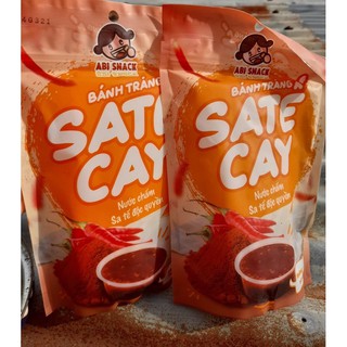 Bánh tráng Sate cay Abi