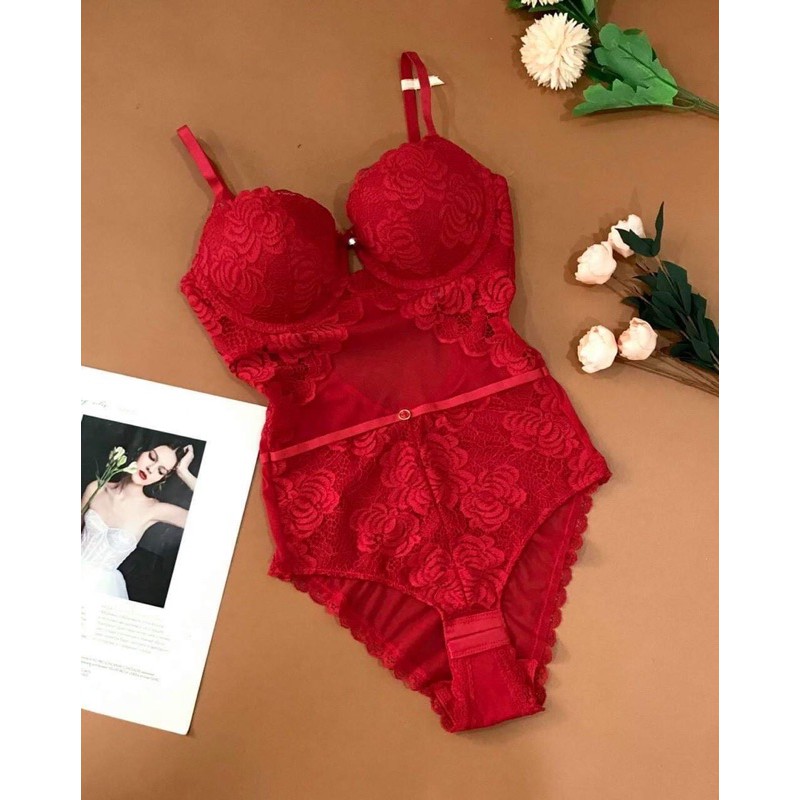 Bodysuit ren có gọng và mút đệm | BigBuy360 - bigbuy360.vn