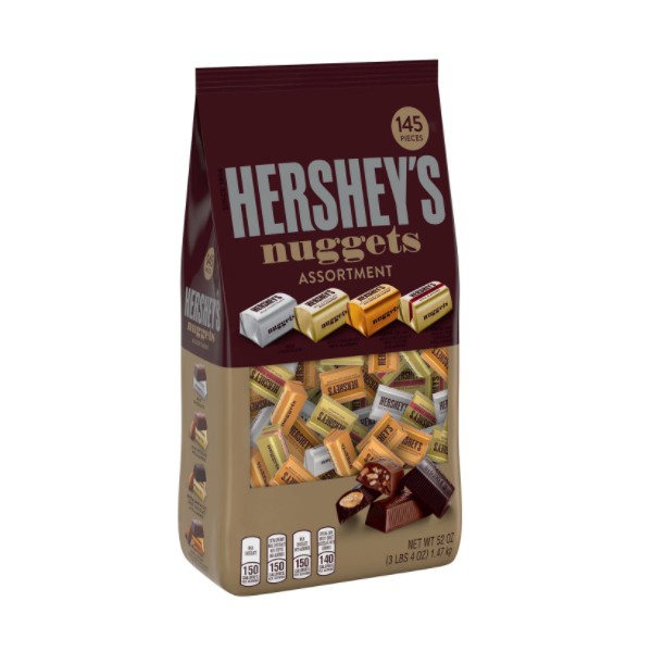 Socola Hershey's Nuggets Assorted Chocolate Candy 4 loại 1.47kg bill Mỹ