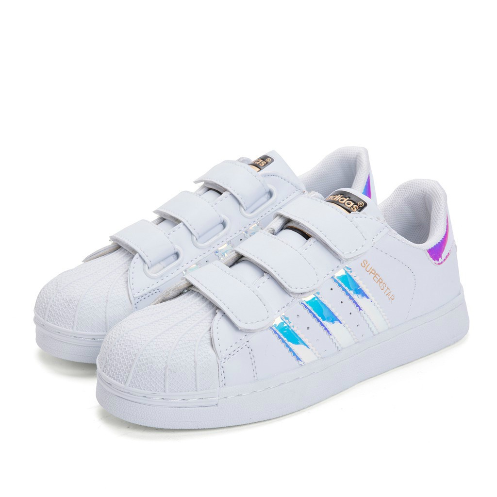 Giày thể thao Adidas Fortarun X phong cách thời trang màu đen / hồng / xám cho bé