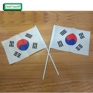 Combo 10 lá cờ Hàn Quốc cầm tay