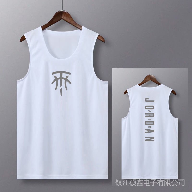 Áo Thun Thể Thao Sát Nách Jordan AJ23 Khô Nhanh Thời Trang Cho Nam Nữ