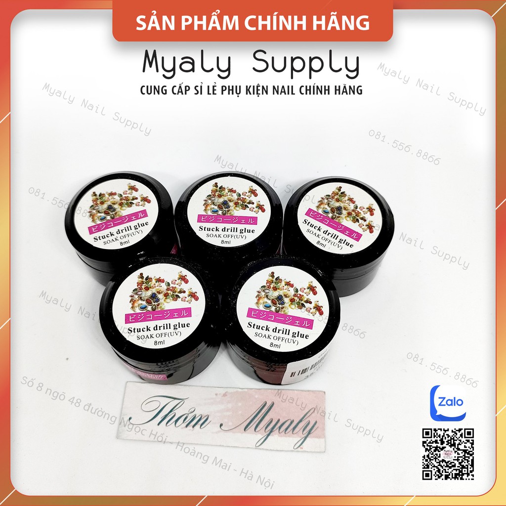 Gel Đính Đá Nail Đá Khối, Gel Gắn Đá Đặc SP000225